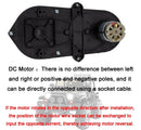 Weelye 24V 5000RPM RS390 Steering Gearbox for Kids' Ride-On Vehicles 0.39in