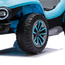 12V Volkswagen Beetle Electric Ride-On Car for Kids - Blue, Speeds Up to 2.5MPH