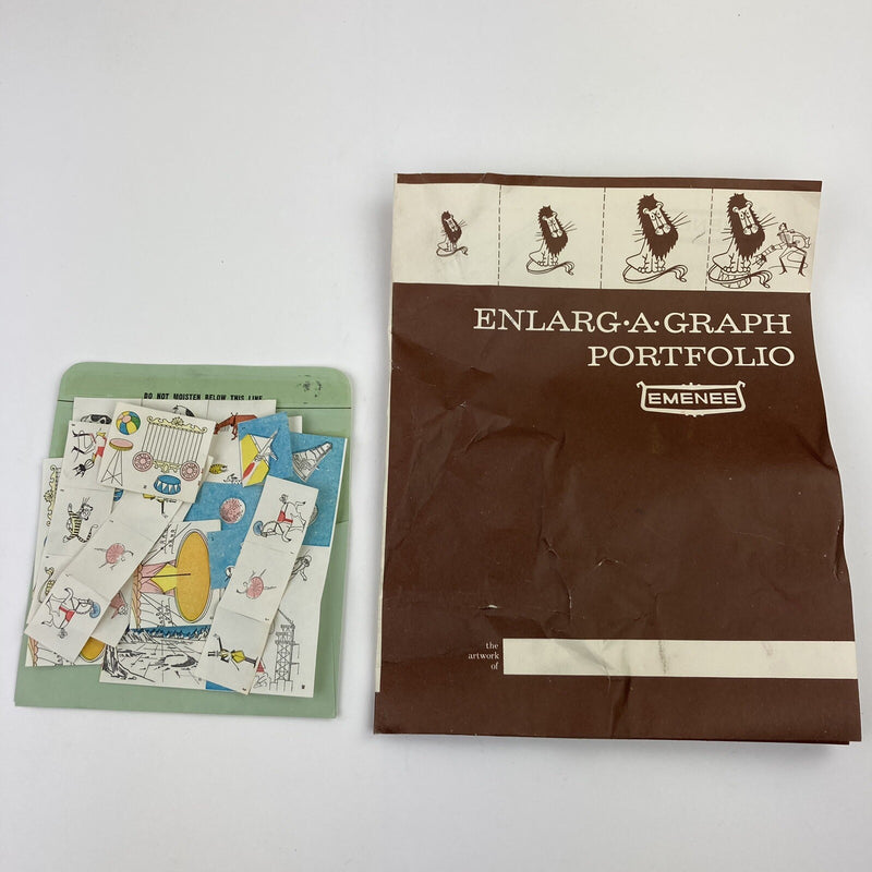 Vintage 1963 Electric Enlarg-A-Graph Drawing Aid Model 4108 Mint in Box