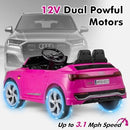 Pink Audi SQ8 Electric Ride-On Car - Battery Operated Adventure