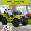 12V Electric Ride-On Truck for Kids with Remote Control and Spring Suspension