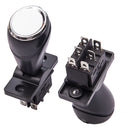 Kids' Electric Joystick Bumper Car in Black