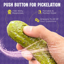 Enchanted Green Pickle Oracle with 100 Insights - 5 Inch Novelty Gift