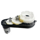 Set of Two 24V RS555 High Torque Gearbox Motors for Kids Ride-On Car Enhancement, 12000RPM