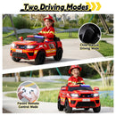 Bluetooth-Enabled 12V Electric Fire Truck Ride-On for Kids