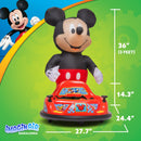 ImaginAir 6V Mickey Mouse Bumper Car for Toddlers - Fun Ride-On Toy for Kids