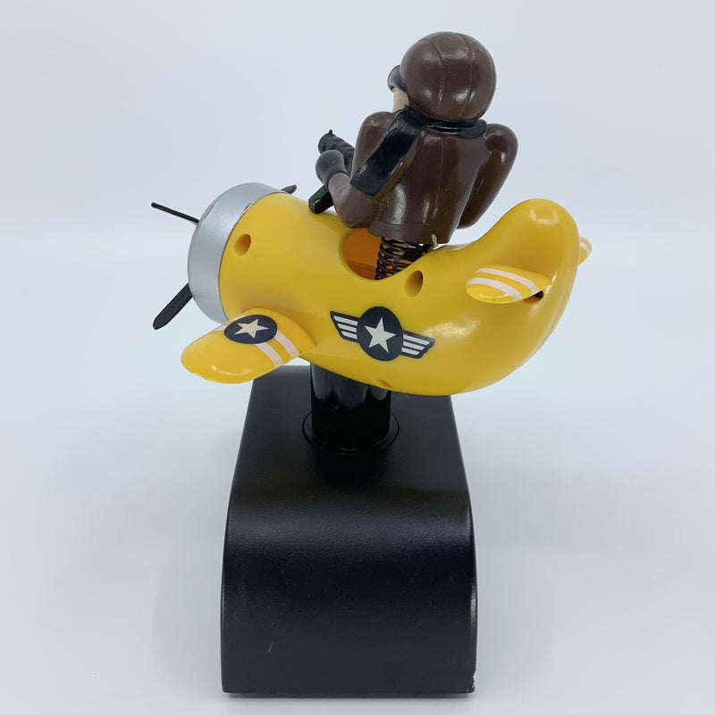 Animatronic Yellow Blaster Fighter Plane Pilot Model – Tested and Functional
