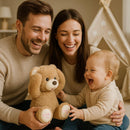 Huggable Peek-A-Boo Bear Plush with Singing and Talking Features