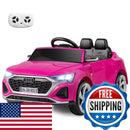 INFANS Pink Audi SQ8 Ride-On Vehicle for Ages 3 and Up