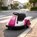 Pink Electric Go-Kart Bumper Car for Girls Ages 3 to 6