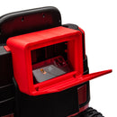 Dual Function 12V 360° Red Kids Ride-On Excavator with Remote Control
