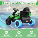 Electric UTV for Older Kids 12V Battery Powered Ride-On with Remote Control in Green