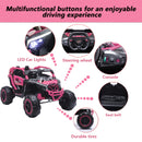 24V Electric UTV for Kids - 2-Seater Ride-On Car with Remote Control, LED Lights, and Music