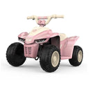 Gotrax Pink Ride-On Toy for Toddlers Aged 1.5-4, Powered by 12V Battery for 80 Minutes of Fun, Top Speed 1.5MPH