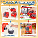 Engaging Truck Engine Playset with Detachable Components, Lights, and Sounds