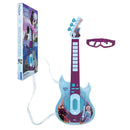 Disney Frozen Elsa and Anna Musical Light-Up Guitar with Microphone and Glasses