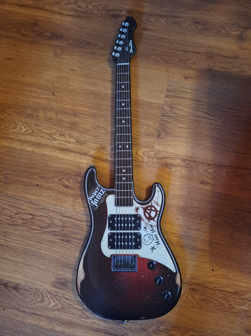Wow Wee Paper Jamz Guitar Series 2 Instant Rock Star Red Without Strap