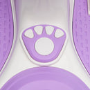 12V Purple Electric Wiggle Car for Kids with Bluetooth Music and 5MPH Speed