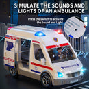 Rescue Adventure Friction-Powered Ambulance Toy for Children