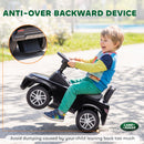 Black Land Rover Ride-On Car for Toddlers Aged 18-36 Months