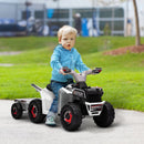 Kids 6V ATV Quad Car with Trailer, Fwd/Reverse Function, Durable Design