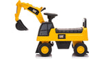 Caterpillar Kids' Ride-On Excavator: Enjoyable and Secure Toy with Storage and Sounds