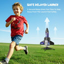 Launch and Soar Rocket Toy for Kids - 200ft Flight with Parachute, Outdoor Adventure for Ages 5 and Up