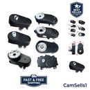 RS8380 Steering Motor Gearbox Upgrade for Kid's Ride-On Toys (12V-24V)