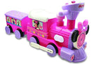 Minnie Mouse Electric Ride-On Train with Track, Storage Compartment, Music, and Lights