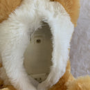 Interactive Orange Plush Cat Robot Toy