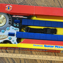 Retro Double Neck Guitar Toy with Lights and Sound Effects, Fully Functional