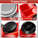 Set of 2 Electric 12V 150dB Train Horns for Vehicles and Boats
