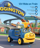 Chuggington Licensed 12V Trackless 2-Seater Ride-On Train for Kids