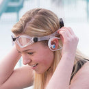 HydroActive Short-Cord Waterproof Headphones with 3.5 mm Wired Connection