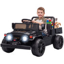 Toyota FJ45 Pick Up Electric Ride-On Truck for Kids, 24V, Black