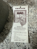 Retro 1980s Gemmy MAD ROCK Battery-Powered Anger Management Gadget for Office Humor