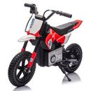 24V Children's Electric Motocross Bike with 200W Hub Motor and LED Music Features