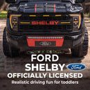 Ford Shelby 3-in-1 Black Push and Slide Walking Car