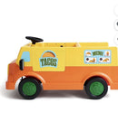 Taco Truck 12V Kids Ride-On Vehicle with Fun Accessories