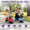 Wiggle Ride On Toy Car for Kids, No Pedals or Batteries, Red