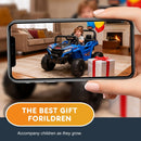12V Electric Ride-On UTV for Kids 3-5 with 4-Wheel Suspension and Remote Control, Speed Range 1.86-3.11MPH