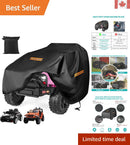 All-Weather Kids Ride-On Car Cover - 420D Waterproof with Reflective Safety Strips