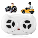 2.4G Wireless Remote-Controlled Electric Car for Kids, 12V White Controller
