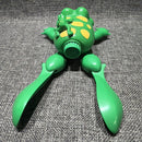 Froggy The Frog: Vibrant Green Bath Buddy Also Scoots On Floor Pool Toy Works!