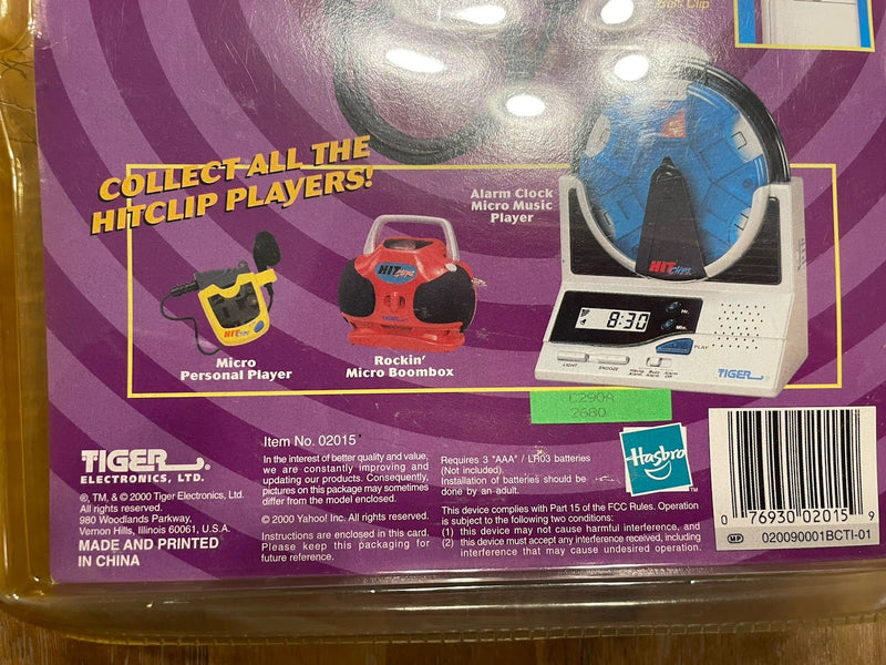 Micro Portable Music Player System 2000 New Sealed
