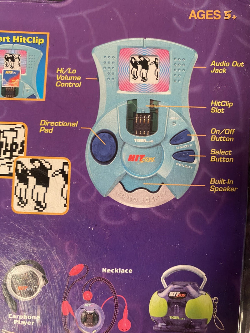 Vintage 2002 Y2K Music Video Player Featuring N'SYNC Celebrity Tiger Electronics