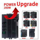 12V Power Wheels Control Module, 200W Enhancement Package, Remote Operated Ride-On Controller