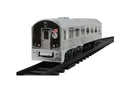 Battery-Powered New York City Train Set with Track Lights and Sounds - 39"