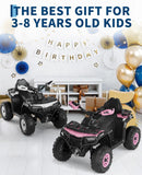 Kids 12V Remote Control Off-Road ATV with MP3 and LED Flag