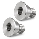 Bevinsee Pair of Brake Disc Rotor Screw Set Compatible with 34211161806